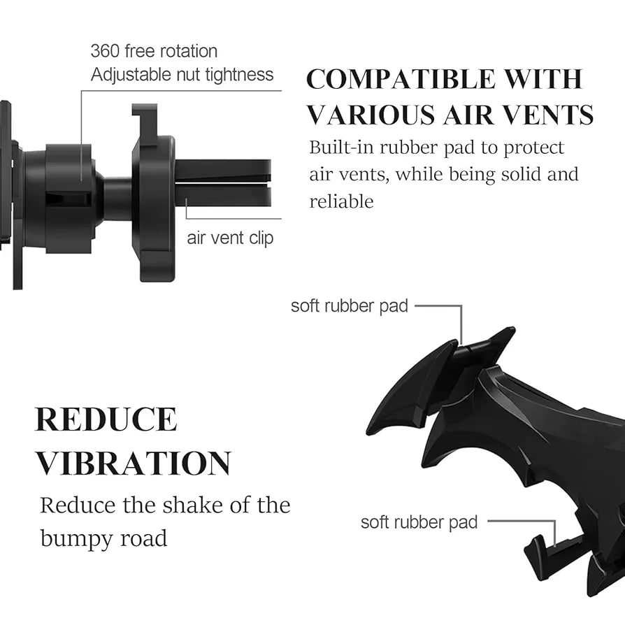 Phone Batman Car Holder