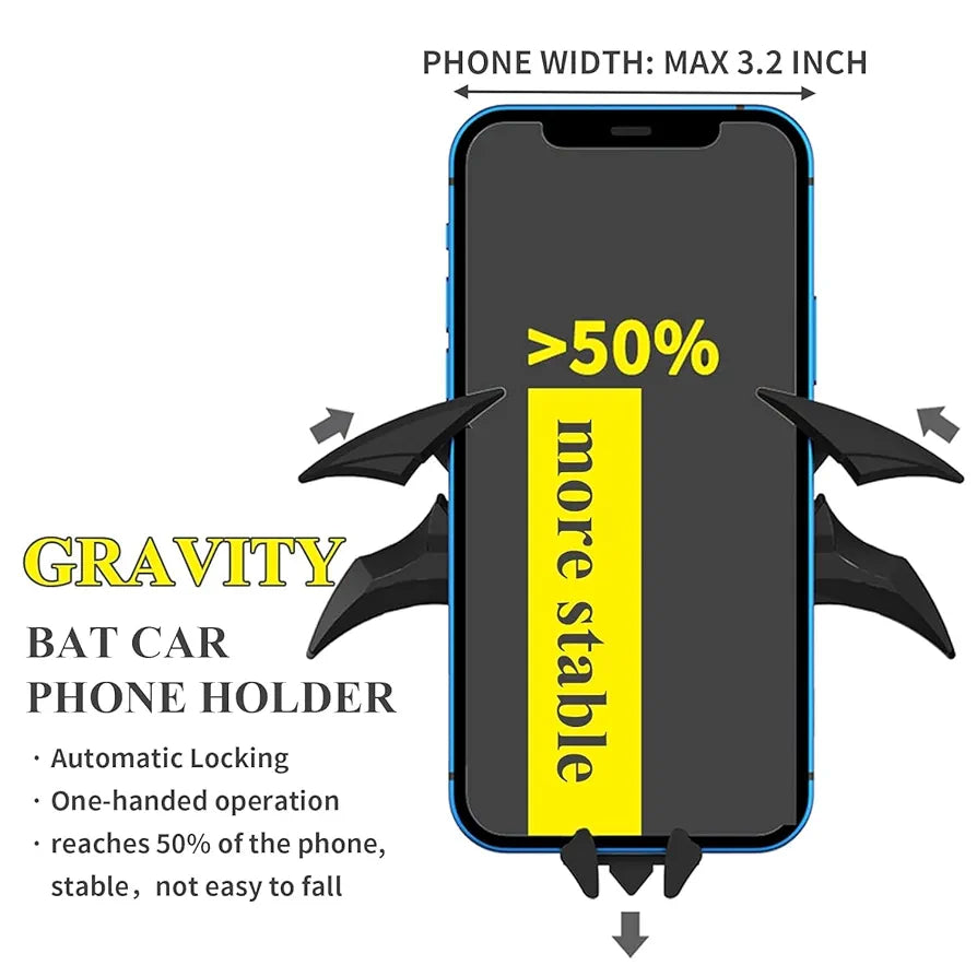 Phone Batman Car Holder